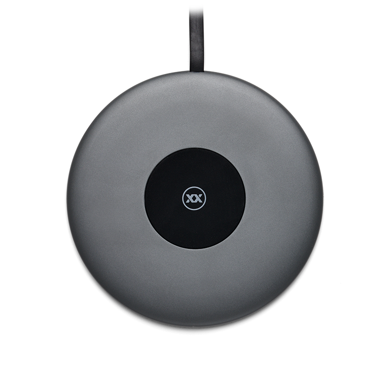 Wireless charger ChargeSpot grey