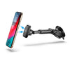Magnetic long arm car mount for iPhone