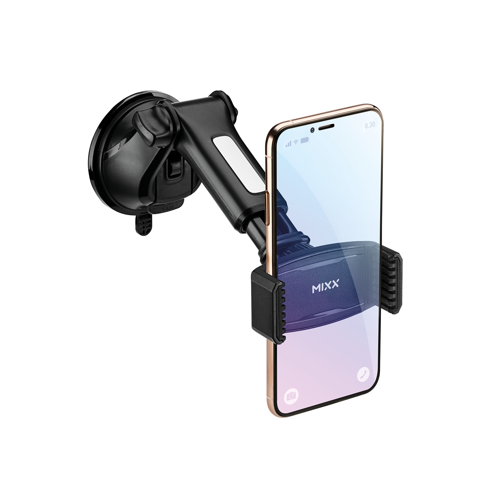 MIXX UNIVERSAL LONG ARM WINDSHIELD CAR MOUNT