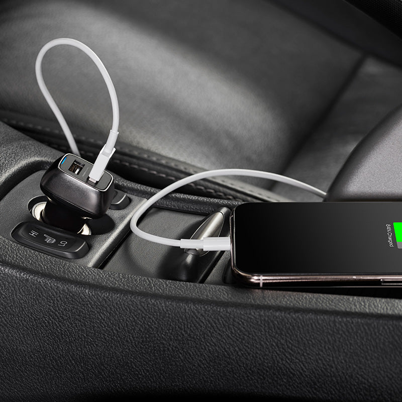 Car charger for smartphones