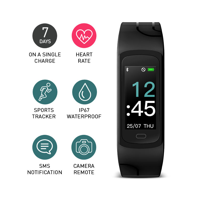 F1 Fitness tracker features