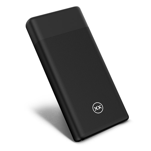 Powerbank PowerSlim 10000mAh, MOXIE 2 USB - Micro USB/Type-C - Noir Powerbank PowerSlim 10000mAh, MOXIE 2 USB - Micro USB/Type-C - Noir